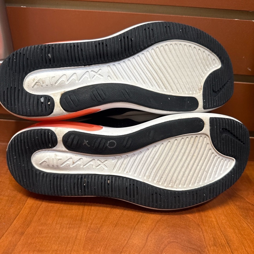 Nike Cream, Black & White Slip-On Athletic Sneakers - Picture 3 of 5